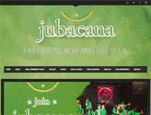 Tablet Screenshot of jubacana.com